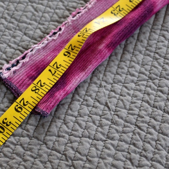 Handmade tie dye Free People thermal top by Hue Revival - Picture 11 of 11